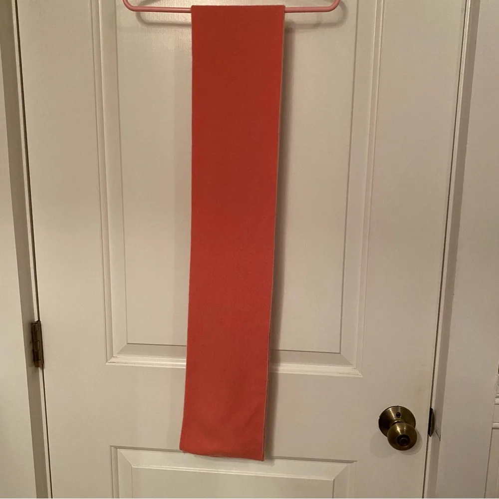 TALBOTS SCARF PINK DOUBLE SIDED CASHMERE LONG RECTANGLE ACCESSORY 2 COLOR